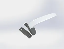 awning window aluminun handle - fecho alavanca