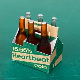 1/6 japan BEER Bottle