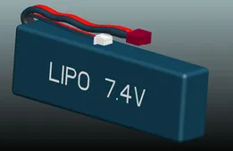 LIPO Battery 7.4V for RC Buggy
