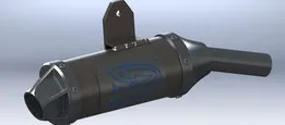 Piranha YX160cc Exhaust