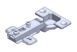 Dobradiça 110° Caneco 35mm – Braço Reto 110° // Concealed Hinge 35mm Cup – Straight Arm