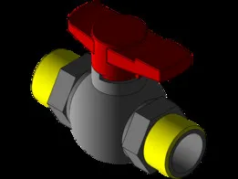 Pipe Fitting - Ball Valve - 3/4" BSP Male