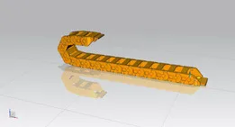 FOLDING CABLE CHANNEL GUARD