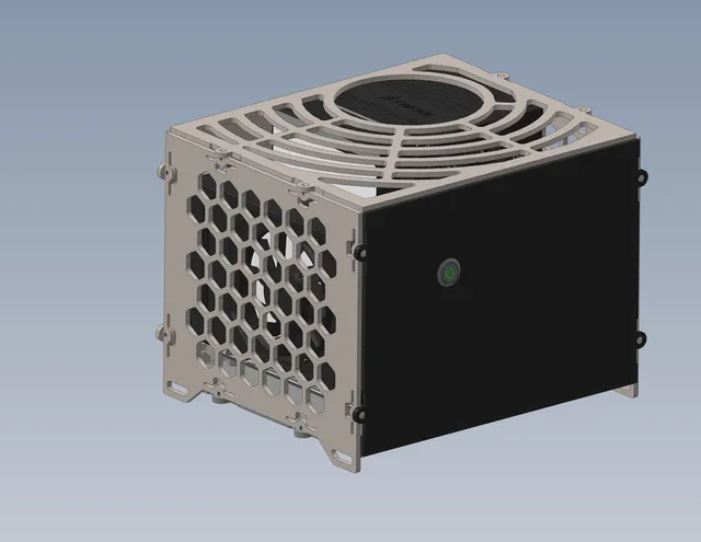 6 liter ITX Gaming Computer Case — Фото 2 из 17