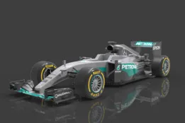 Mercedes W07 Hybrid F1 Car