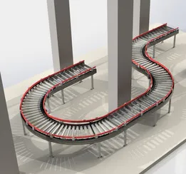 Roller Conveyor Line V4 [Rulolu Konveyör Hattı V4]