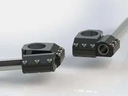 Adjustable Clip-on Handlebars