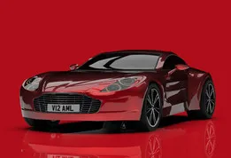 Aston Martin One-77 Surface Modelling