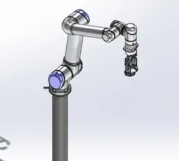 Industrial Robot, Robotic Arm UR 5