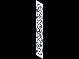 Laser decorative decoration for the garden