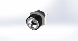 DC Power Supply Panel Mount Jack, 2.1mm x 5.5mm
