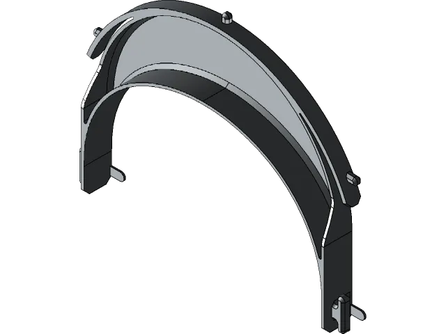 RC3 Compatible Face Shield for 0.8mm Nozzle - Closed Top — Image 13 of 18