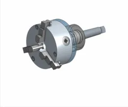 Rotating 130mm 3 Jaw Chuck for 3 Morse Taper Tailstocks