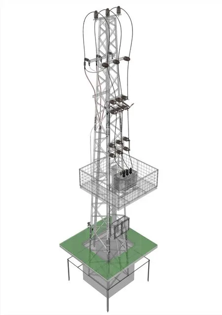 Cable Feeded 952 Tower Transformer Station — Image 5 of 12