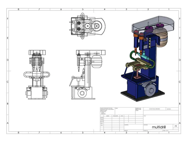 MULTI DRILLING MACHINE — Image 4 of 8