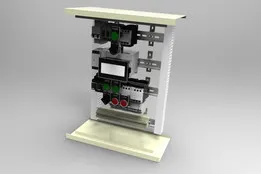 CONTROL PANEL PLC+HMI