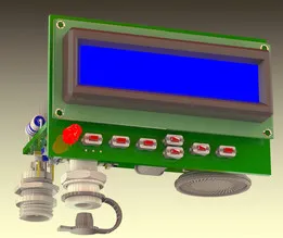Quasar metal detector on STM32 layout