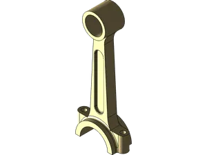 4-Cylinder 4-Stroke Engine – Piston and Crank Mechanism