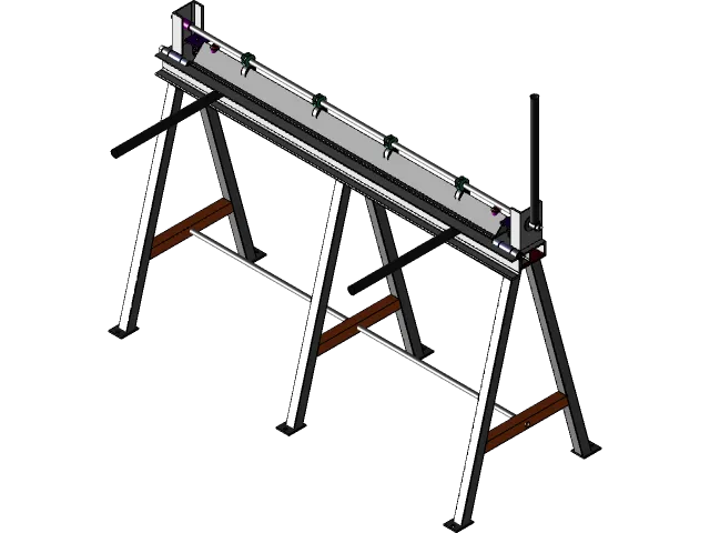 Manually sheet bender (Ручной листогиб) — Image 2 of 3