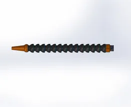 flexible coolant tube pipe