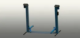 Double column car lift