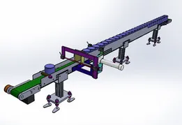 Conveyor with Servo drive