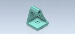 3D CAD Basic exercise / Milling Machine Tailstock Body/ Cuerpo de Contrapunto de la Fresadora/Autodesk Inventor Pro