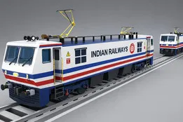 Concept Electric Locomotive (WAP-5 Inspired)