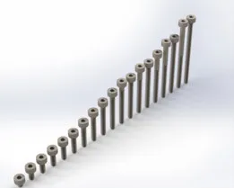 M2 Metric Socket Cap Head Screws