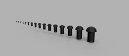Metric Rivets 3-36mm