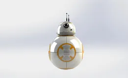 BB-8 Droid – Star Wars Astromech Robot (3D CAD Model)