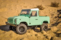 "Gelande II D90 Aluminum Rock Crawler 3D Car Chassis: Complete Assembly for Off-Road Adventures"