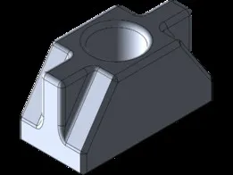 ( MIL-SPEC ) Electronic Warfare Sensor Pod Housing with Mount Configuration (1060 Alloy)