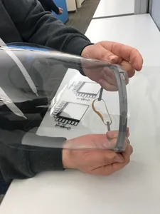 Face Shields with 3D-Printed Visors