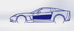 Corvette C5 Silhouette