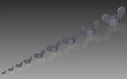 DIN 315 wing nuts