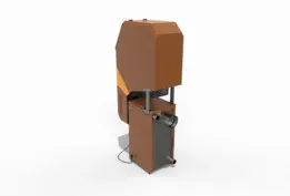 Automatic loader of coal and wood chips