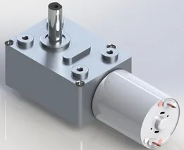 Chihai CHW-GW4632-370, DC Worm Gear Motor, 6 V, 6 RPM