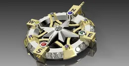 Pendant "Wind rose"