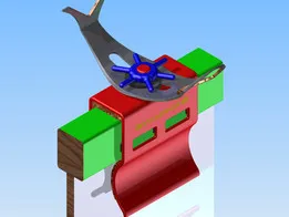 "Click and fish" rodholder