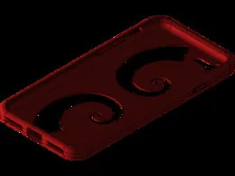 3D Printed iPhone 7 Case (Fibonacci Spiral)