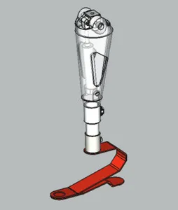 Prosthetic leg