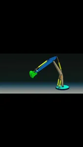 Caterpillar Crane Arm (Motion Study)