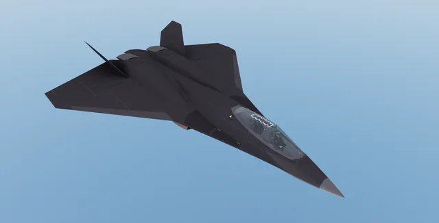 concept stealth jet — Image 2 of 14