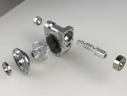 Worm gear reducer