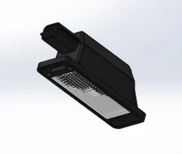 Lanterna de placa - License plate light - Renault Logan