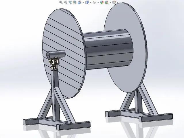 Cable reel stand — Image 2 of 9