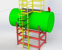 Tanque para 11.000 lts de Capacidad (Tank for 11,000 lts Capacity)