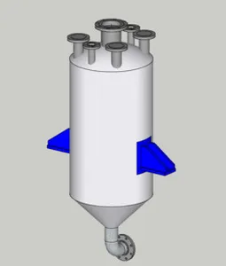 BLEACHING EARTH DOSING HOPPER (TANK) | TOLVA PARA DOSIFICACIÓN DE TIERRA DE BLANQUEO