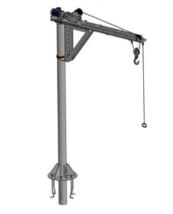 Crane on the column 0.5T